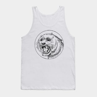 Wildcat Mountain Lion Cougar Feline Animal Cat Tank Top